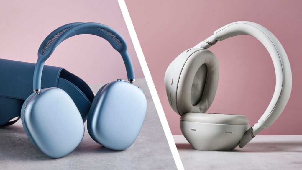 AirPods Max 2 beside the Sony WH-1000XM6