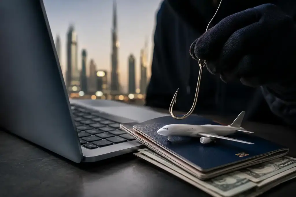 Dubai Police fraudulent visa ads