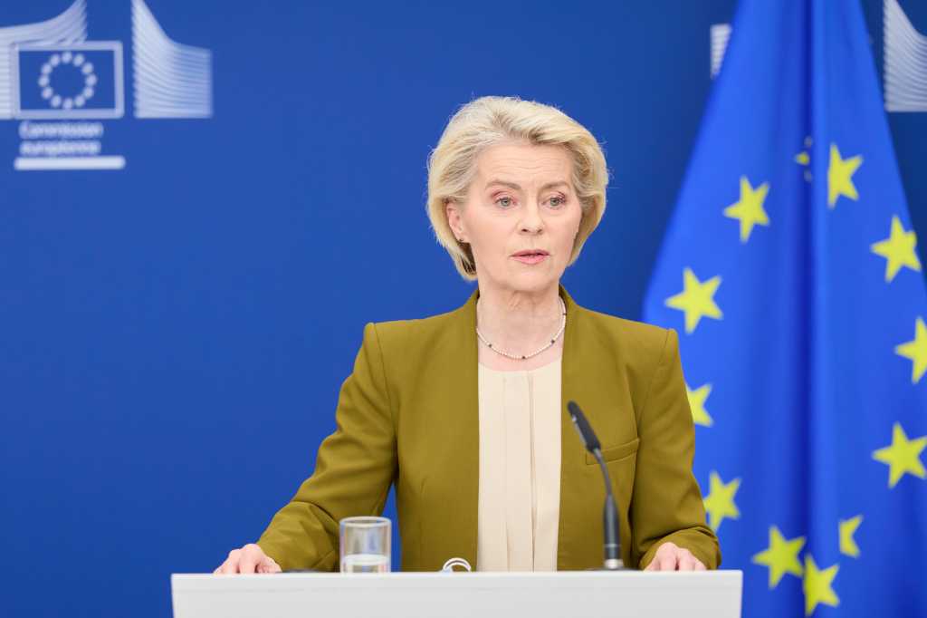 Ursula von der Leyen, presidenta de la Comisión Europea