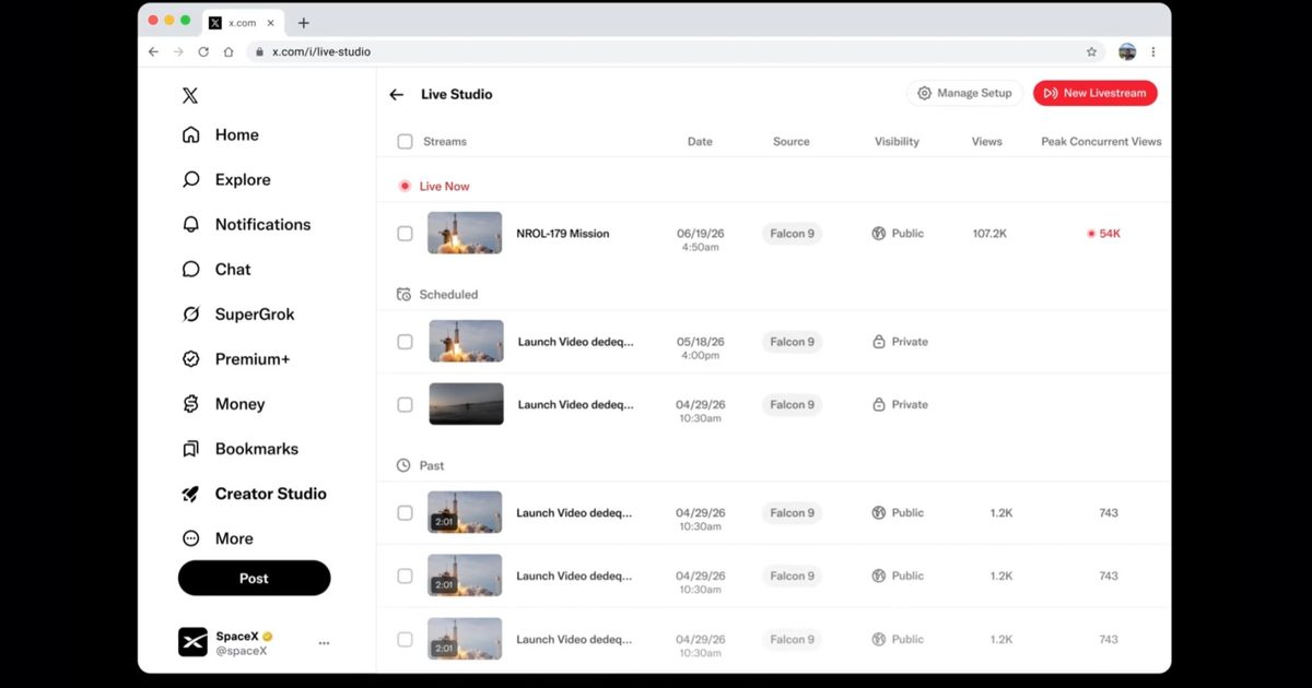 X wants you to go live with its new streaming hub, and is offering $1 million to make it worth your while